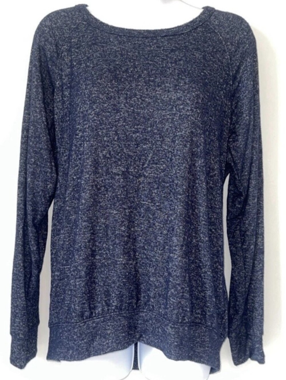 J.CREW BLOUSE GOOD CONDITION COLOR BLACK Whith gray